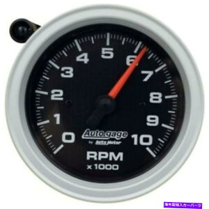 ^R[^[ I[g[^[^R[^[Q[W10K RPM 3 3/4INw/extBVtgCg -  AutoMeter Tachometer Gauge 10K RPM 3 3/4in Pedestal w/Ext. Shift-Light - Black