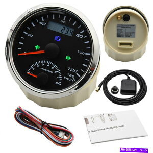 ^R[^[ 85mmhGPSXs[h[^[sv125km/h^R[^[0-8000rpmQ[W 85mm Waterproof GPS Speedometer Odometer 125km/h With Tachometer 0-8000RPM Gauge
