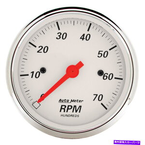 ^R[^[ 1398kɃzCgdC^R[^[ AutoMeter 1398 Arctic White Electric Tachometer