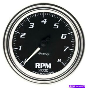 ^R[^[ Equus 7068^R[^[0-8000 rpm 3 3/8 inBaubNtFCXAiOdC Equus 7068 Tachometer 0-8000 rpm 3 3/8 in. Diameter Black Face Analog Electrical