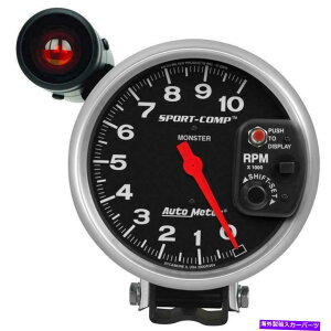 ^R[^[ ^R[^[Q[WQ[WA^R[^[A5 "A10k rpmAyfX^w/extBShift-LiteA Tachometer Gauge GAUGE, TACHOMETER, 5" , 10K RPM, PEDESTAL W/ EXT. SHIFT-LITE,