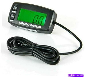 ^R[^[ fW^^R[^[obNCgԃ[^[I[goCŊ@}XN[^[ Digital Tachometer Backlit Hour Meter Motorcycle Lawn mower Marine Scooter