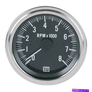^R[^[ X`[g[i[82170fbNXubN^R[^[AGNgbNA3-3/8C`A0-8000 rpm Stewart Warner 82170 Deluxe Black Tachometer, Electric, 3-3/8 Inch, 0-8000 RPM