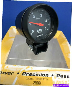 ^R[^[ I[g[^[2888fB[[^R[^[~j^bN5000 rpmubNyfX^}Eg2 5/8 " Auto Meter 2888 Diesel Tachometer Mini Tach 5000 RPM Black Pedestal Mount 2 5/8"