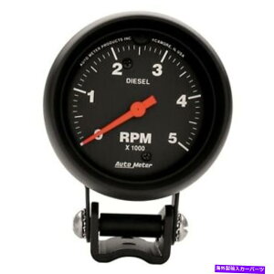 ^R[^[ I[g[^[Q[WA^R[^[A2 5/8 "A5k rpmfB[[AAZV[Y AutoMeter GAUGE, TACHOMETER, 2 5/8" , 5K RPM DIESEL, PEDESTAL, Z-SERIES