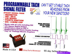 ^R[^[ Tach^R[^[tB^[A_v^[AMagnetoAHEIA|CgACDI{bNẌ肵M TACH TACHOMETER FILTER ADAPTER, Stable Signal from MAGNETO, HEI, POINTS, CDI BOX