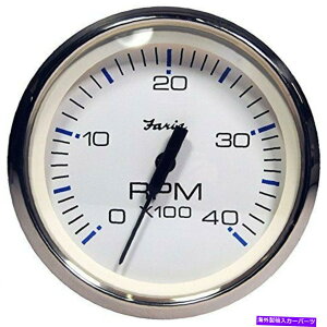 ^R[^[ t@A33818`FTs[N^R[^[Q[WfB[[zCgSSA4 " Faria 33818 Chesapeake Tachometer Gauge Diesel-White SS, 4"