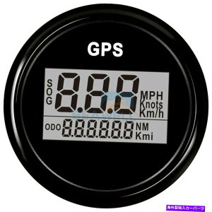 ^R[^[ {[gGPSxvQ[WfW^LCD}gbNsvԃ[^[52mm Boat GPS Speedometer Gauge Digital LCD Marine Truck Odometer Hourmeter 52mm