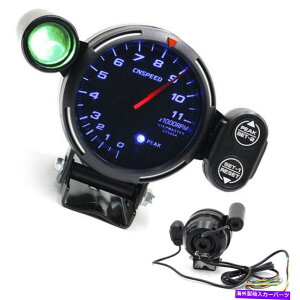 ^R[^[ ^R[^[Q[WLbǵAVtgCg+XebsO[^[rpm 1set3.5 "J[[^[LEAD܂ Tachometer Gauge Kit LED 3.5" Car Meter with Shift Light+Stepping Motor RPM 1Set