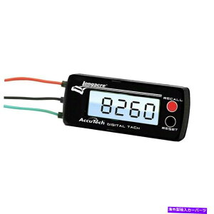 タコメーター Longacre 52-44391 Accutech SMI 3-1/2 "x 1-1/2"デジタルタコメーター、10000 rpm Longacre 52-44391 AccuTech SMi 3-1/2" x 1-1/2" Digital Tachometer, 10000 RPM