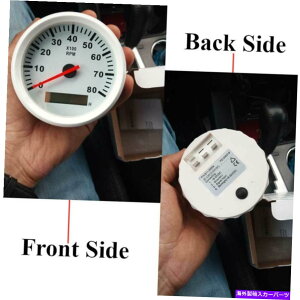^R[^[ 85mmfW^}^R[^[8000RPMJ[{[gbgOGWLCDQ[W 85mm Digital Marine Tachometer 8000RPM Car Boat Yacht Outboard Engine LCD Gauge