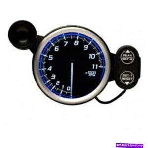 ^R[^[ defi df17301[T[Q[WN2 80mm^R[^[11000rpm blue new Defi DF17301 Racer Gauge N2 80mm Tachometer 11000RPM Blue NEW