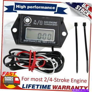 ^R[^[ h~j^Cj[^bNfW^A[[^[^R[^[Zbg\ȃ^C}[p[ Waterproof Mini Tiny Tach Digital Hour Meter Tachometer Resettable Timer Power