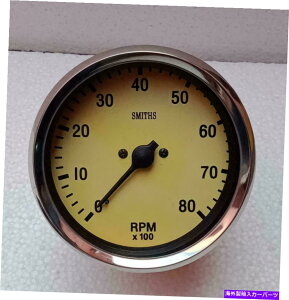 ^R[^[ NVbN}OmAX~XvJ100 mm@B^R[^[NbN Classic Magnolia Smiths Replica 100 mm mechanical tachometer clock wise