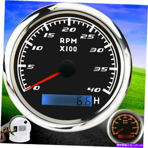 ^R[^[ 85mmfW^^R[^[Q[W0-4000RPM}{[gJ[gbNp^`[^[ 85mm Digital Tachometer Gauge 0-4000RPM Tacho Meter for Marine Boat Car Truck