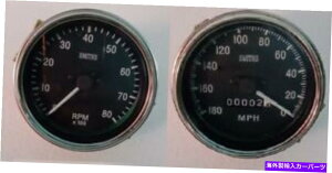 ^R[^[ NVbNX~X85 mm@B^R[^[vJ3 3/8 " +Xs[h[^[ubN Classic Smiths 85 mm mechanical Tachometer replica 3 3/8" + Speedometer Black