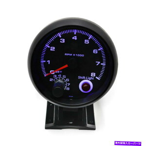 ^R[^[ 3 3/4C`|C^[u[LED^R[^[RPM^`Q[WJ[[^[w/VtgCg 3 3/4inch Pointer Blue LED Tachometer RPM Tacho Gauge Car Meter w/Shift Light