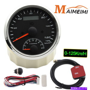 ^R[^[ 85mm LCD GPSxv^R[^[tQ[W0-125km/hJ[{[gp0-8000rpm 85mm LCD GPS Speedometer Gauge with Tachometer 0-125Km/h 0-8000RPM For Car Boat