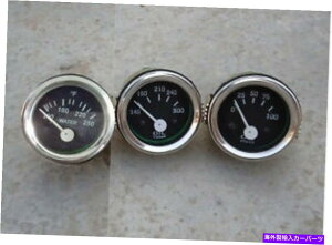 ^R[^[ frbhuEgN^[^R[^[xdvRQ[WubN David Brown Tractor Tachometer Temp Oil Pressure Ammeter Fuel Gauge Black