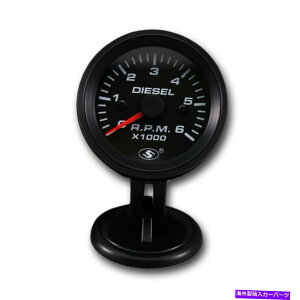 ^R[^[ fB[[GWp_bV52 mmjo[T^R[^[I^l[^[p6000 rpm 52 mm Universal Tachometer On Dash For Diesel Engine 6000 RPM For Alternator