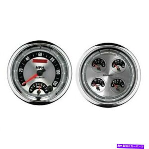 ^R[^[ AJ̋ؓ̃NbhQ[W /^R[^[ /Xs[h[^[Lbgp̃I[g[^[-1205 Auto Meter For American Muscle Quad Gauge / Tachometer / Speedometer Kit - 1205