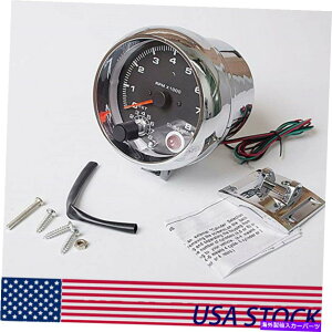 ^R[^[ 3.75 "ϋv̂ԃQ[W^R[^[7FLEDobNCg\ȃVtgCg 3.75" Durable Car Gauge Tachometer 7 Colors Led Backlight Adjustable Shift Light