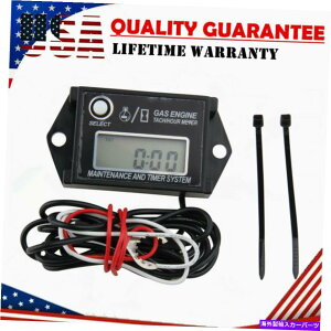 ^R[^[ fW^^bNԃ[^[Q[W^R[^[̃Wu^C}[I[goC_[goCN Digital Tach Hour Meter Gauge Tachometer Job Timer For Motorcycle Dirt Bike
