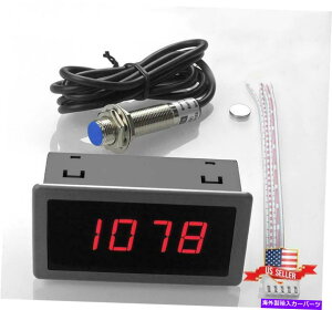^R[^[ 4fW^LED^R[^[RPMXs[h[^[z[ߐڃXCb`ZT[NPN USA 4 Digital LED Tachometer RPM Speed Meter & Hall Proximity Switch Sensor NPN USA