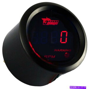 ^R[^[ 2 "52mmubNVFJ[[^[fW^bhLED^`^R[^[LEDQ[W[^[ 2" 52mm Black Shell Car Motor Digital Red LED Tacho Tachometer LED Gauge Meter