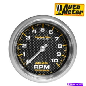 ^R[^[ 4798 UTRLA-LITEJ[{t@Co[^R[^[AiO3-3/8 "Q[W10000 rpm AutoMeter 4798 Utrla-Lite Carbon Fiber Tachometer Analog 3-3/8" Gauge 10000 RPM
