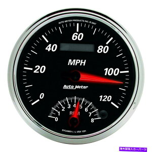 ^R[^[ I[g[^[fUCi[ubNIIV[Y5 "^R[^[/Xs[h[^[R{Q[W Auto Meter Designer Black II Series 5" Tachometer/Speedometer Combo Gauge