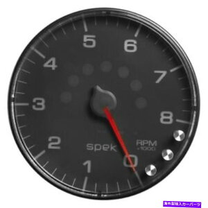 ^R[^[ I[g[^[P238328 5 "C_bV^R[^[Q[WSPEK-PROubN_Cnew Auto Meter P238328 5" In-Dash Tachometer Gauge Spek-Pro Black Dial NEW