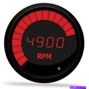 タコメーター Intellitronix M9001R 3-3/8 LEDデジタルTach 0-9900 rpm Torch Red Black Bezel Intellitronix M9001R 3-3/8 LED Digital Tach 0-9900 rpm Torch Red Black Bezel