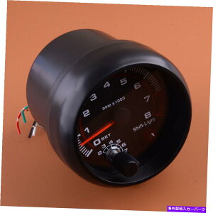 ^R[^[ 3.75 "0-8000RPM 12VJ[^R[^[Q[W^`[^[VtgCggbv 3.75" 0-8000RPM 12V Car Tachometer Gauge Tacho Meter Shift Light top