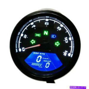 ^R[^[ 12000RPMI[goCxvLEDfW^svobNCgsv 12000RPM Motorcycle Speedometer LED Digital Odometer Backlight Odometer