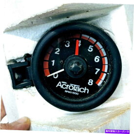タコメーター ヴィンテージアクトロンミニアクロタッハモデルT251電子タコメーター12V 8000 rpm nos Vintage Actron Mini Acrotach Model T251 Electronic Tachometer 12V 8000 RPM NOS