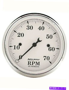^R[^[ I[g[^[Â^CzCg3 1/8 "^R[^[Q[W1695 Auto Meter Old Tyme White 3 1/8" Tachometer Gauge 1695