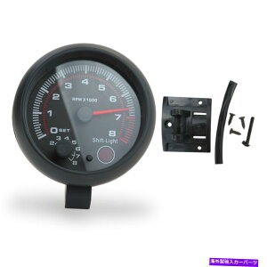 ^R[^[ 3.75 ''jo[TJ[^R[^[^`Q[W[^[LEDVtgCg0-8000 rpm For 3.75'' Universal Car Tachometer Tacho Gauge Meter LED Shift Light 0-8000 RPM