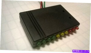 ^R[^[ V[PVJ[\LED^R[^[VtgCgQ[WA-10vtFbViVVV Sequential Car Adjustable LED Tachometer Shift Light Gauge A-10 Professional NEW