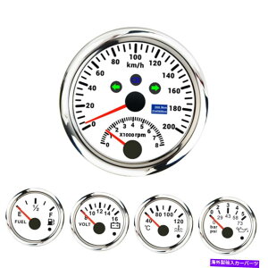 ^R[^[ 5Q[W85mm gpsXs[h[^[0-200km/h w/^`+52mmRx{g 5 Gauge 85mm GPS Speedometer 0-200Km/H w/Tacho+52mm Fuel Temp Volt Oil Pressure