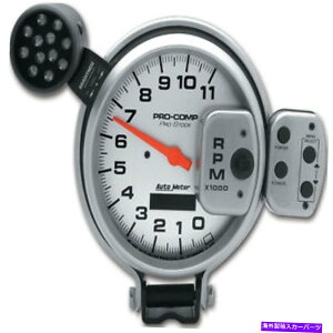 �^�R���[�^�[ AMT-6834�����ԃQ�[�W�A�^�R���[�^�[�A5�C���`�A0-11K RPM�APro-Stock Pedestal w/ SU AMT-6834 Autometer Gauge, Tachometer, 5 in., 0-11k RPM, PRO-STOCK Pedestal w/ SU�y���s�A���i�z