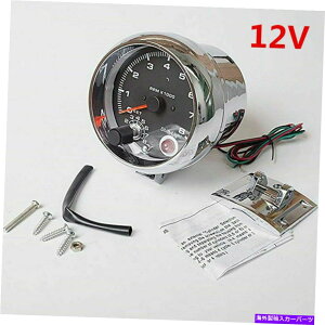 ^R[^[ ϋv3.75 "7colors LEDԃ^R[^[Q[W\0-8000 rpmVtgCg Durable 3.75" 7Colors LED Car Tachometer Gauge Adjustable 0-8000 RPM Shift-Light