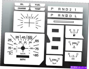 ^R[^[ 1980-1986tH[hgbNm^bNzCgtFCXQ[W80-86 1980-1986 Ford Truck Non tach White Face Gauges 80-86