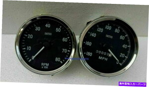 ^R[^[ X~XvJ100 mmXs[h[^[180 mphA`NbN^R[^[NbNCY Smiths Replica 100 mm Speedometer 180 MPH anti clock Tachometer clock wise