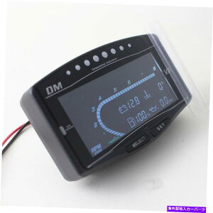タコメーター 5IN1カーLCDデジタルオイル圧力 +ボルト +ウォーターオイル温度ボルトタチョバーゲージ 5in1 Car LCD Digital Oil Pressure + Volt + Water Oil Temp Volt Tacho Bar Gauge