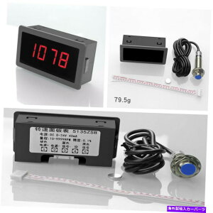 ^R[^[ J[fW^LED^R[^[RPM10-9999RPMXs[h[^[W/NPNz[ߐڃZT[ Car Digital LED Tachometer RPM10-9999RPM Speedometer W/NPN Hall Proximity Sensor