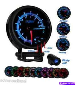 ^R[^[ Glowshift Elite 10F̃_bV^R[^[Q[WGS-ET16 GlowShift Elite Ten Color in Dash Tachometer Gauge GS-ET16