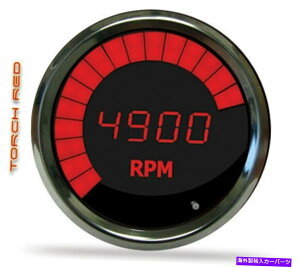 ^R[^[ Intellitronix MS9001R LEDfW^/o[Ot^R[^[3 3/8 "Nbh Intellitronix MS9001R LED Digital/Bargraph Memory Tachometer 3 3/8" Chrome Red