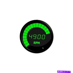 ^R[^[ Intellitronix M9001G LEDfW^/o[Ot^R[^[3 3/8 "ubNO[ Intellitronix M9001G LED Digital/Bargraph Memory Tachometer 3 3/8" Black Green