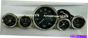 ^R[^[ Smiths Replica 52mm Kit- Temp Oil Fuel Amp Gauge+ 0-80 rpm Tachometer 100mm BC Smiths Replica 52mm Kit- Temp Oil Fuel Amp Gauge+ 0-80 RPM Tachometer 100mm BC